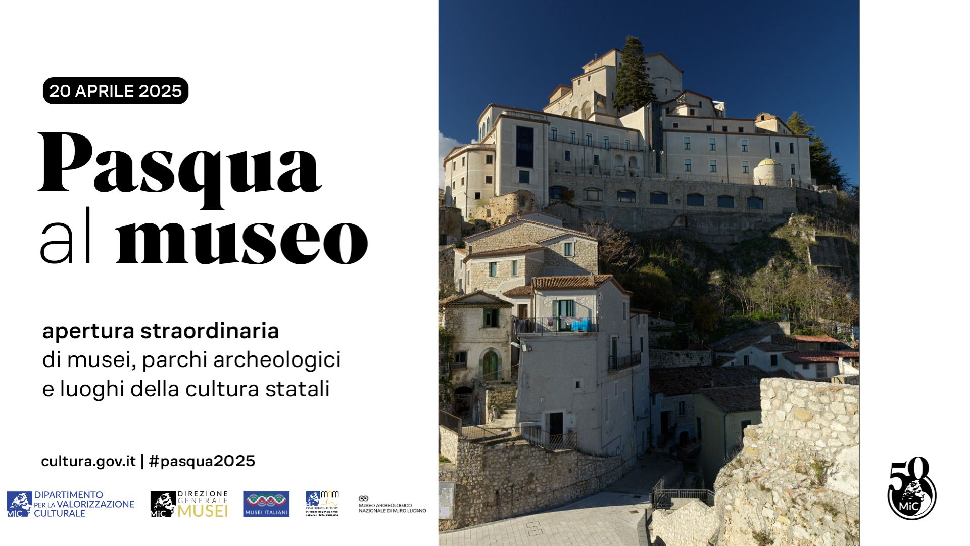 Museo Archeologico Nazionale di Muro Lucano - Apertura Pasqua 2025